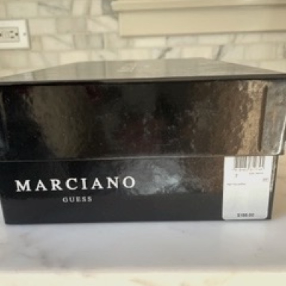 Guess, Peep Toe Heeled Sandal, Size 7